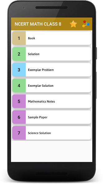 Run android online APK 8th Math Solution - OFFLINE from MyAndroid or emulate 8th Math Solution - OFFLINE using MyAndroid