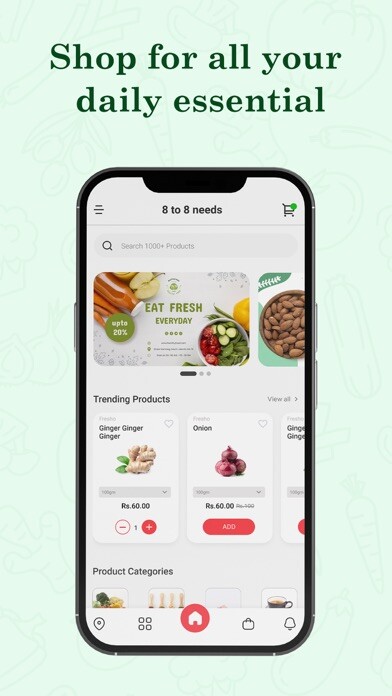Emulate iPhone app 8 to eight needs - Grocery App using MyAndroid Emulate iPhone app 8 to eight needs - Grocery App using MyAndroid
