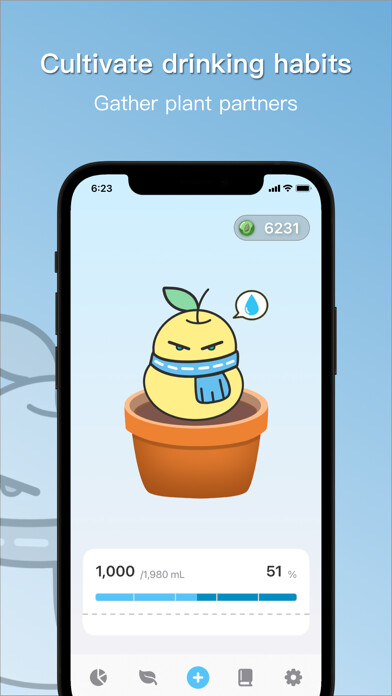 Emulate iPhone app 8water - Drink Water Reminder using MyAndroid Emulate iPhone app 8water - Drink Water Reminder using MyAndroid