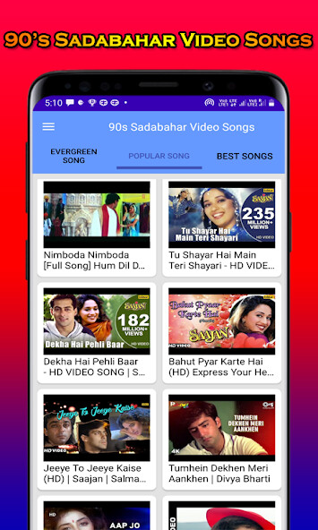 Run android online APK 90s Hindi Evergreen Video Song from MyAndroid or emulate 90s Hindi Evergreen Video Song using MyAndroid Run android online APK 90s Hindi Evergreen Video Song from MyAndroid or emulate 90s Hindi Evergreen Video Song using MyAndroid