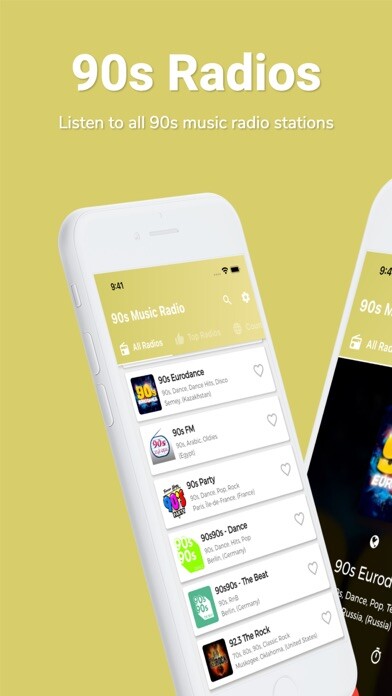Emulate iPhone app 90s Music - 90s Radio using MyAndroid Emulate iPhone app 90s Music - 90s Radio using MyAndroid