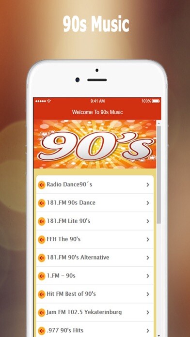 Emulate iPhone app 90s Music: The Best Online Radio With 90s Songs using MyAndroid Emulate iPhone app 90s Music: The Best Online Radio With 90s Songs using MyAndroid
