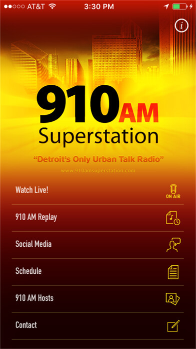Emulate iPhone app 910 AM Superstation App using MyAndroid Emulate iPhone app 910 AM Superstation App using MyAndroid