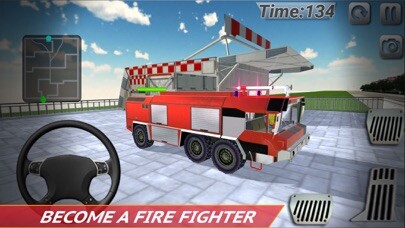 Emulate iPhone app 911 Airplane Emergency Rescue Sim 3d using MyAndroid