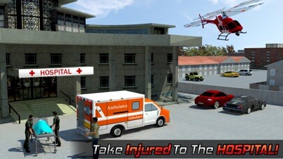 Emulate iPhone app 911 Emergency Ambulance Driver Duty: Fire-Fighter Truck Rescue using MyAndroid