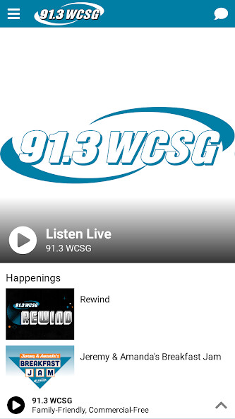Emulate iPhone app 91.3 WCSG using MyAndroid Emulate iPhone app 91.3 WCSG using MyAndroid
