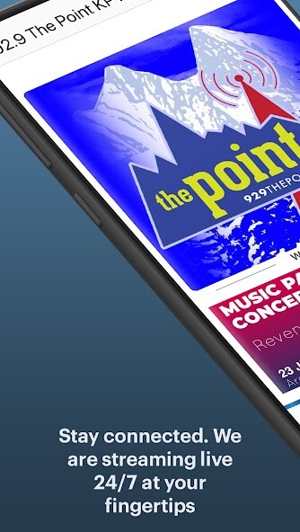 Emulate iPhone app 92.9 The Point KPTE-FM-Durango using MyAndroid Emulate iPhone app 92.9 The Point KPTE-FM-Durango using MyAndroid