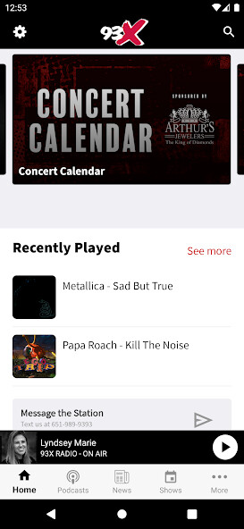 Emulate iPhone app 93X RADIO using MyAndroid Emulate iPhone app 93X RADIO using MyAndroid