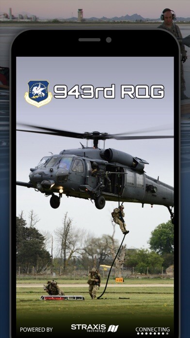 Emulate iPhone app 943rd Rescue Group using MyAndroid