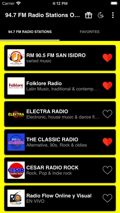 Emulate iPhone app 94.7 FM Radio Stations Online using MyAndroid Emulate iPhone app 94.7 FM Radio Stations Online using MyAndroid