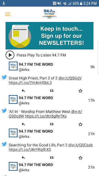 Run android online APK 94.7 FM The Word from MyAndroid or emulate 94.7 FM The Word using MyAndroid Run android online APK 94.7 FM The Word from MyAndroid or emulate 94.7 FM The Word using MyAndroid