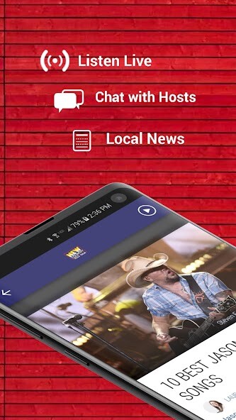 Run android online APK 94.9 New Country from MyAndroid or emulate 94.9 New Country using MyAndroid