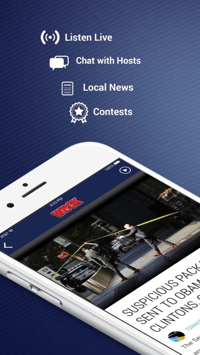 Emulate iPhone app 95.3 WBCKFM using MyAndroid Emulate iPhone app 95.3 WBCKFM using MyAndroid