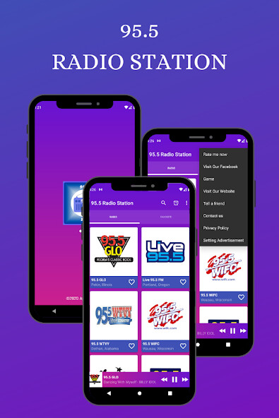 Run android online APK 95.5 FM Radio Stations Online from MyAndroid or emulate 95.5 FM Radio Stations Online using MyAndroid