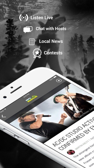 Emulate iPhone app 95 Rock (KKNN) using MyAndroid Emulate iPhone app 95 Rock (KKNN) using MyAndroid