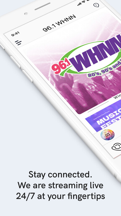 Emulate iPhone app 96.1 WHNN using MyAndroid Emulate iPhone app 96.1 WHNN using MyAndroid