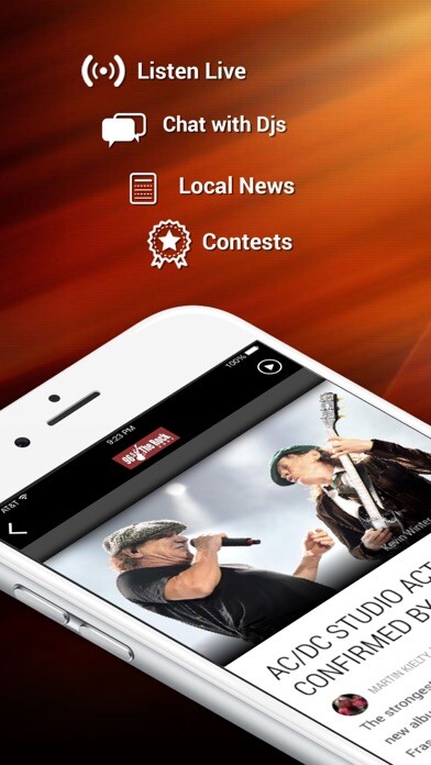 Emulate iPhone app 96.5 The Rock (KNRX) using MyAndroid Emulate iPhone app 96.5 The Rock (KNRX) using MyAndroid