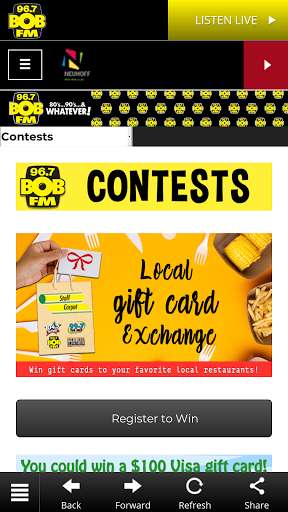 Run android online APK 96.7 BOB FM from MyAndroid or emulate 96.7 BOB FM using MyAndroid