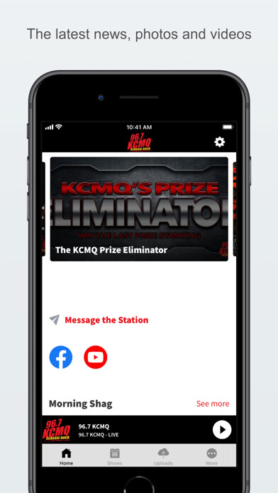 Emulate iPhone app 96.7 KCMQ using MyAndroid Emulate iPhone app 96.7 KCMQ using MyAndroid
