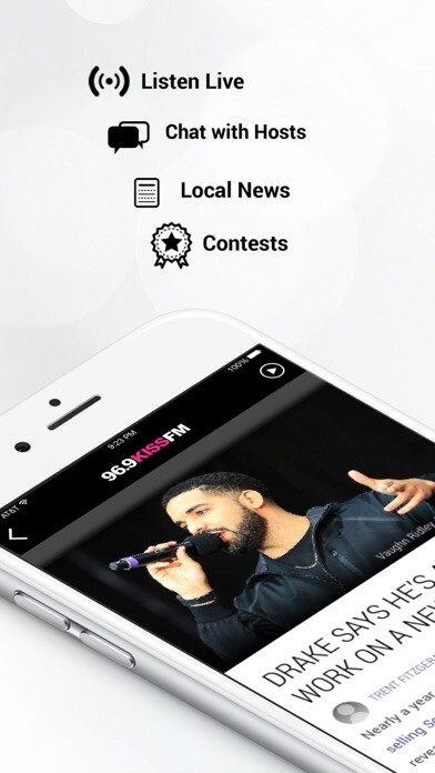 Emulate iPhone app 96.9 KISS FM (KXSS) using MyAndroid Emulate iPhone app 96.9 KISS FM (KXSS) using MyAndroid