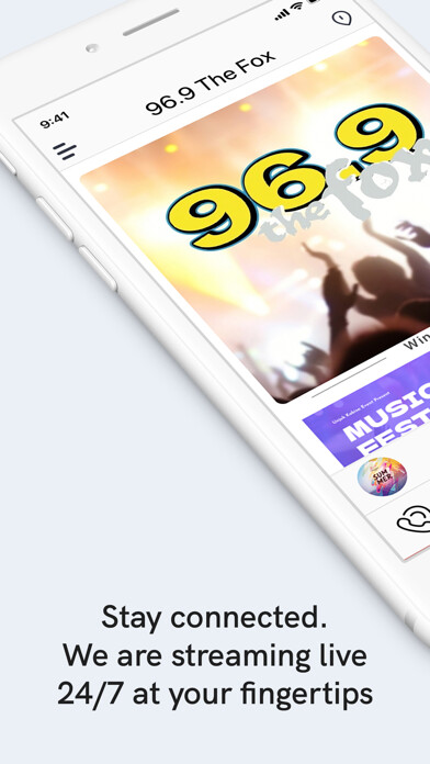 Emulate iPhone app 96.9 The Fox using MyAndroid Emulate iPhone app 96.9 The Fox using MyAndroid
