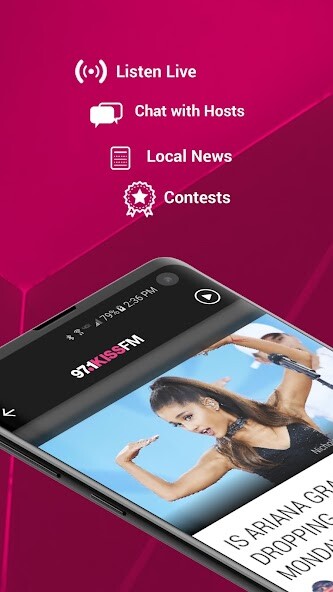 Run android online APK 97.1 Kiss FM (KKBR) from MyAndroid or emulate 97.1 Kiss FM (KKBR) using MyAndroid