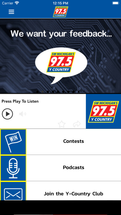 Emulate iPhone app 97.5 Y Country using MyAndroid Emulate iPhone app 97.5 Y Country using MyAndroid