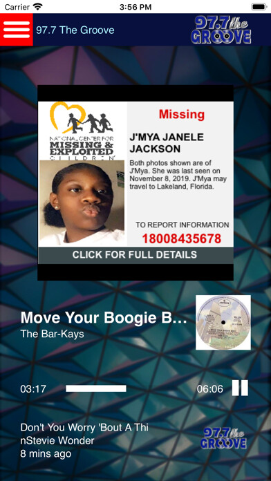Emulate iPhone app 97.7 The Groove - WXRRHD2 using MyAndroid Emulate iPhone app 97.7 The Groove - WXRRHD2 using MyAndroid