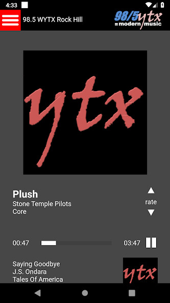 Emulate Android APK 98.5 WYTX