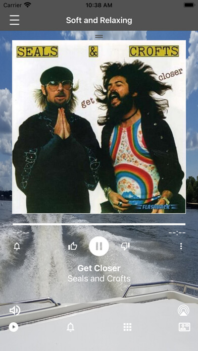 Emulate iPhone app 98.7 The Cove using MyAndroid