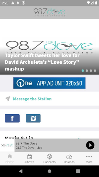 Run android online APK 98.7 The Dove from MyAndroid or emulate 98.7 The Dove using MyAndroid Run android online APK 98.7 The Dove from MyAndroid or emulate 98.7 The Dove using MyAndroid