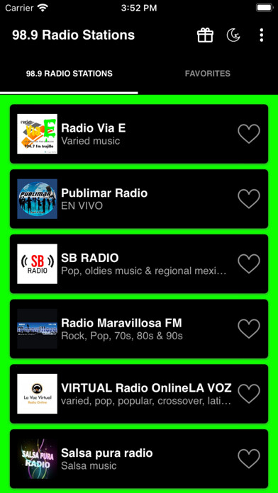 Emulate iPhone app 98.9 Radio Stations using MyAndroid Emulate iPhone app 98.9 Radio Stations using MyAndroid