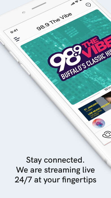 Emulate iPhone app 98.9 The Vibe using MyAndroid Emulate iPhone app 98.9 The Vibe using MyAndroid