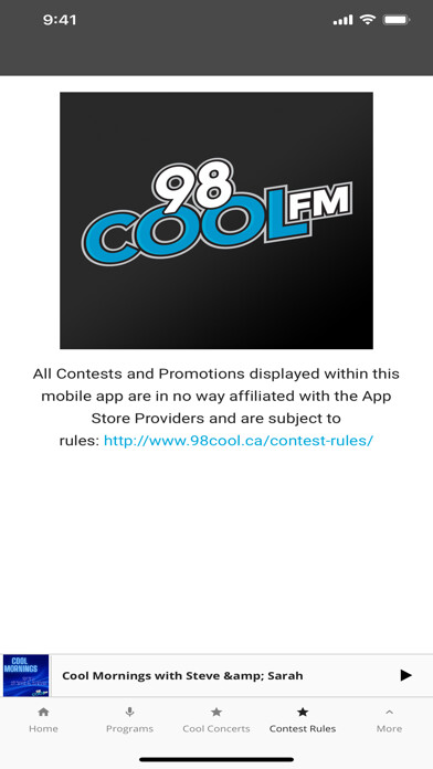 Emulate iPhone app 98COOL FM using MyAndroid Emulate iPhone app 98COOL FM using MyAndroid
