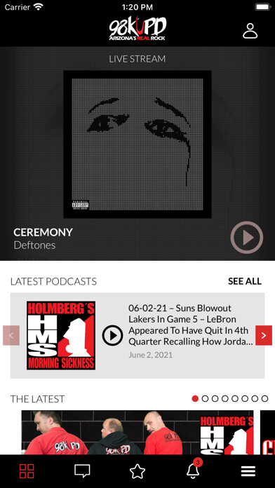 Emulate iPhone app 98KUPD: Arizona’s Real Rock using MyAndroid Emulate iPhone app 98KUPD: Arizona’s Real Rock using MyAndroid