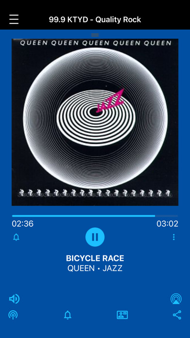 Emulate iPhone app 99.9 KTYD using MyAndroid