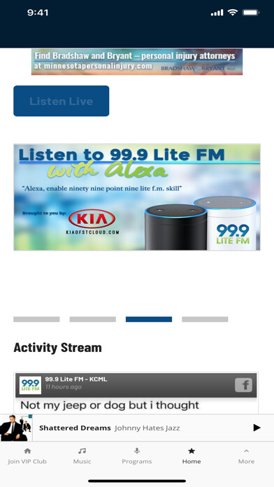 Emulate iPhone app 99.9 Lite FM - Saint Cloud using MyAndroid Emulate iPhone app 99.9 Lite FM - Saint Cloud using MyAndroid