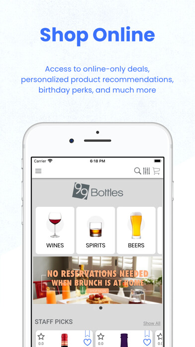 Emulate iPhone app 99 Bottles Liquor using MyAndroid