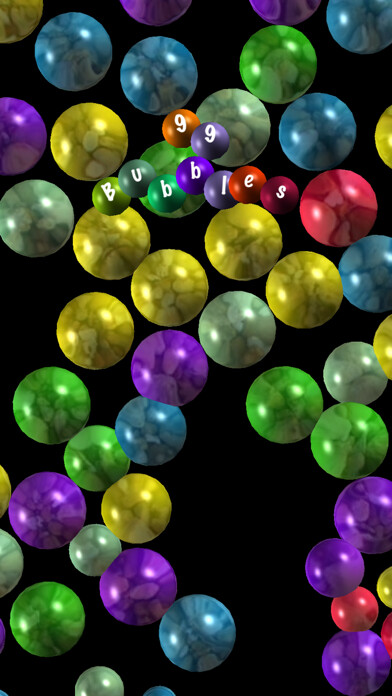 Emulate iPhone app 99 Bubbles, Popping Match 3 using MyAndroid