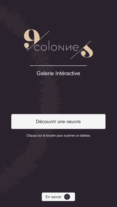 Emulate iPhone app 9Colonnes using MyAndroid