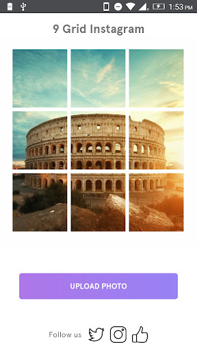 Emulate Android APK 9 Grid for instagram