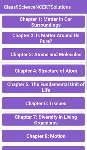 Run android online APK 9th Science NCERT Solutions - Class 9 Science from MyAndroid or emulate 9th Science NCERT Solutions - Class 9 Science using MyAndroid