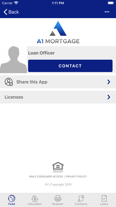 Emulate iPhone app A1 Mortgage using MyAndroid Emulate iPhone app A1 Mortgage using MyAndroid