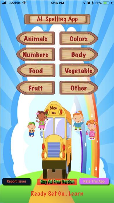 Emulate iPhone app A1 Sight Word Spelling App using MyAndroid Emulate iPhone app A1 Sight Word Spelling App using MyAndroid