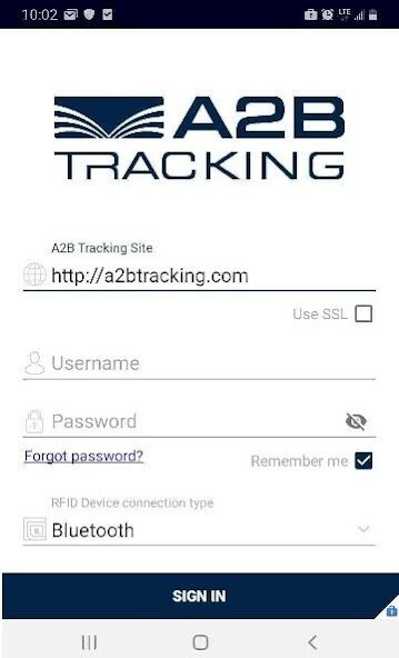 Run android online APK A2B RFID Tracker from MyAndroid or emulate A2B RFID Tracker using MyAndroid