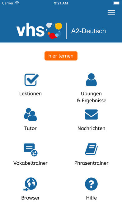 Emulate iPhone app A2-Deutsch using MyAndroid Emulate iPhone app A2-Deutsch using MyAndroid