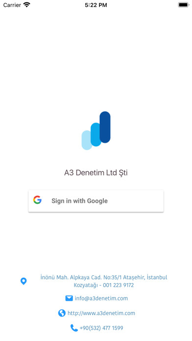 Emulate iPhone app A3 Denetim using MyAndroid Emulate iPhone app A3 Denetim using MyAndroid