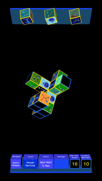 Emulate iPhone app a3DFillCubeByMatch using MyAndroid Emulate iPhone app a3DFillCubeByMatch using MyAndroid