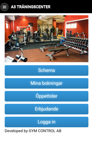 Emulate iPhone app A3 Träningscenter using MyAndroid Emulate iPhone app A3 Träningscenter using MyAndroid