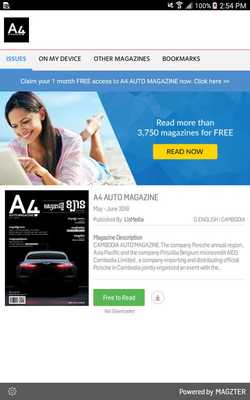 Emulate Android APK A4 AUTO MAGAZINE Emulate Android APK A4 AUTO MAGAZINE